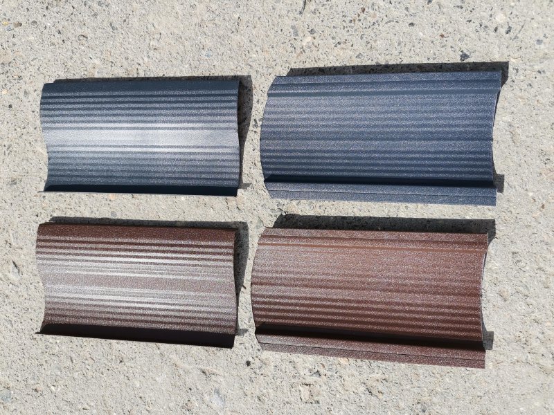 Металлопрофиль двусторонний под Стальной Бархат в Нижнем Тагиле