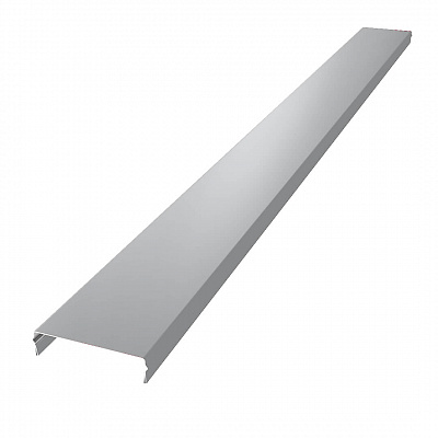 Ламель Металлопланкен ВСТАВКА 100мм на 20мм RAL7004 Серый