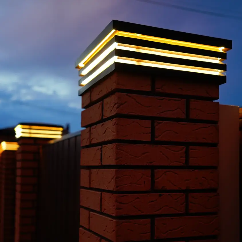 Фото 3 колпак Bona ХайТек Коричневый с подсветкой из неона